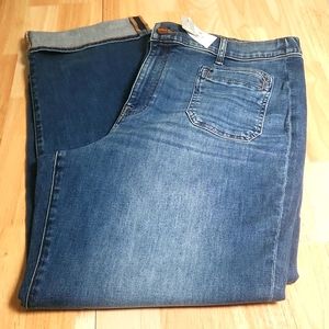 UpWest Women's Straight Leg Jeans - Classic Blue